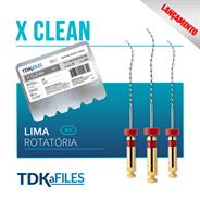 Lima TDK X-Clean 25/.02-25mm - blister c/ 6 unidades